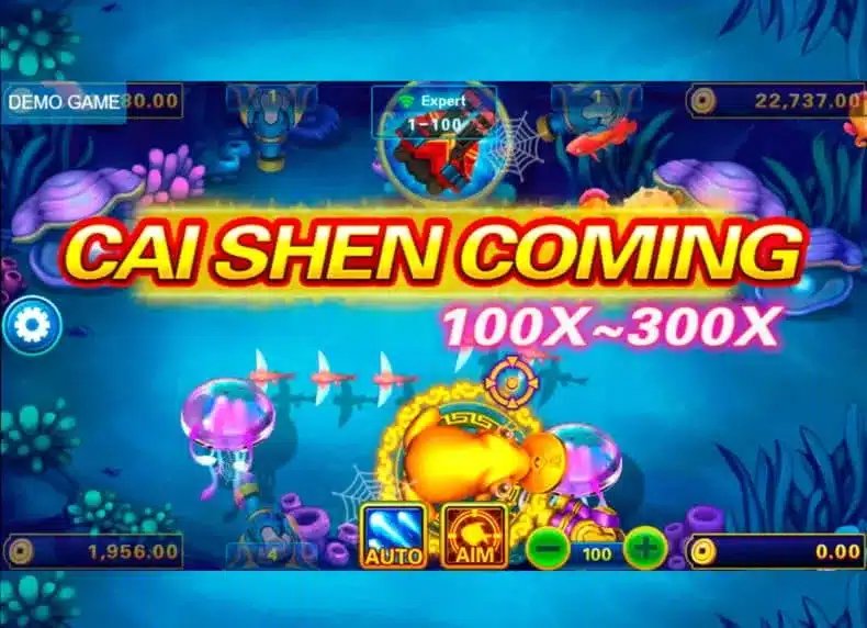 Catch the Prosperity with Cai Shen Fishing Game in India Now Available.
